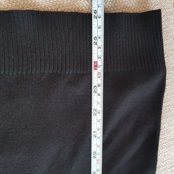 Calvin klein women's black and white turtleneck sweater Color block Medium - Picture 7 of 7